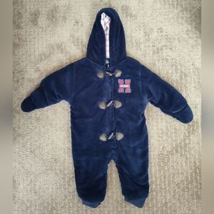 Tommy Hilfiger Baby Bunting Cozy Snow Suit 18mos Hooded Fully Lined